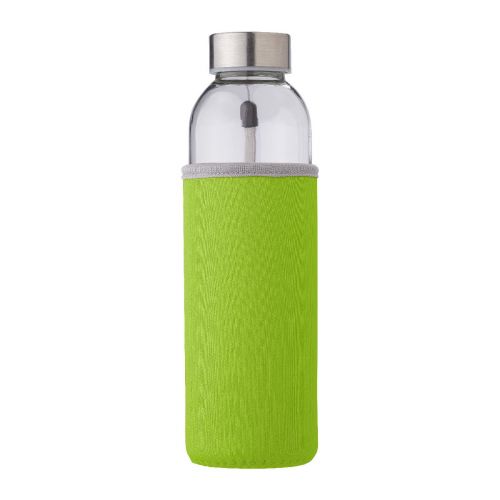 NIKA - Glass bottle (500 ml) with neoprene sleeve 