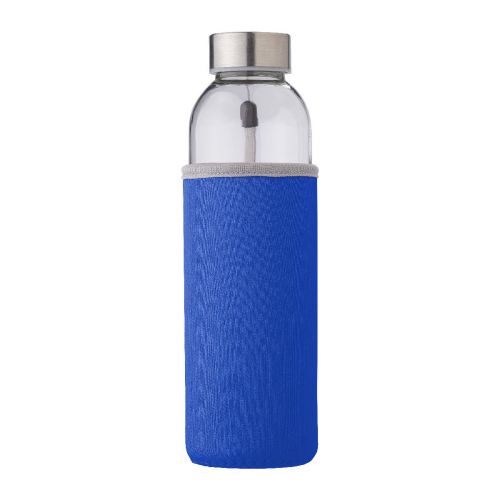 NIKA - Glass bottle (500 ml) with neoprene sleeve 