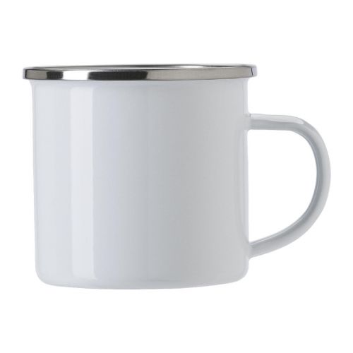 JAMAAL - Enamel drinking mug (350 ml) 