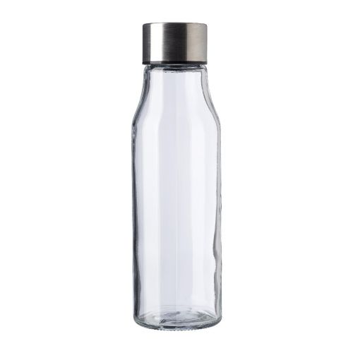 ANDREI - Glass and stainless steel bottle (500 ml) 