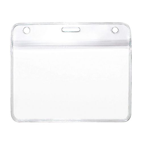 BADGE OS - PVC horizontal badge holder