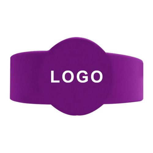 WRIST ROUND - shaped silicone wristband