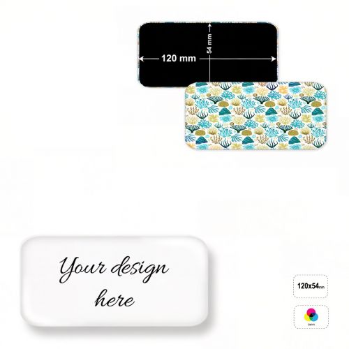 MAGNET A RECTANGLE 120 - acrylic rectangular magnets 