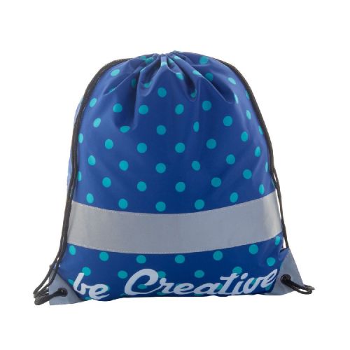 CREADRAW REFLECT - custom reflective drawstring bag