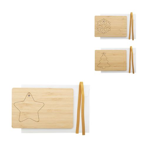 BOOCARD - Christmas card, star