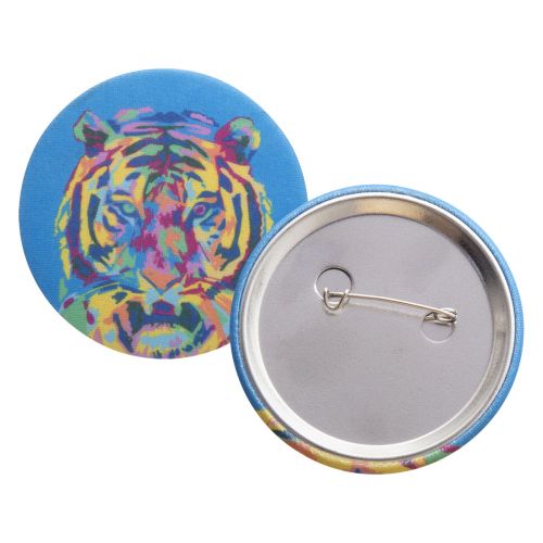 PINBADGE RPET MAXI - pin button badge