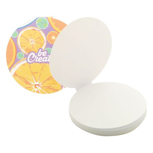 CREASTICK CIRCLE - custom sticky notepad