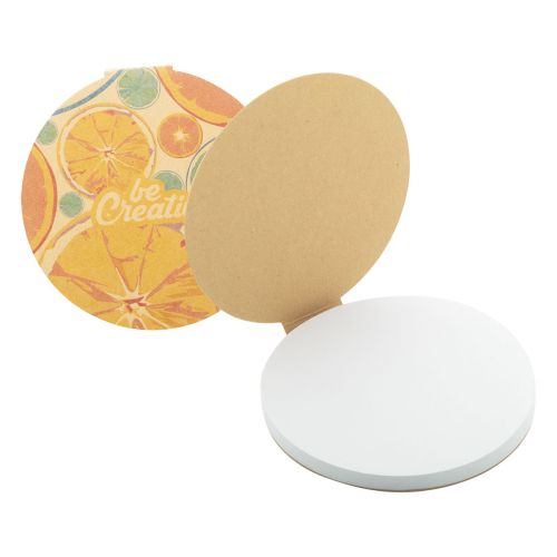 CREASTICK CIRCLE ECO - custom sticky notepad
