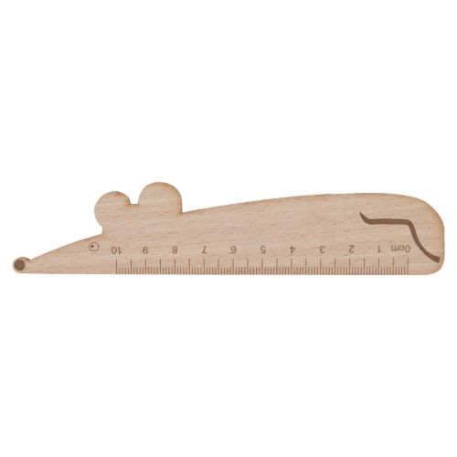 LOONEY - wooden ruler
