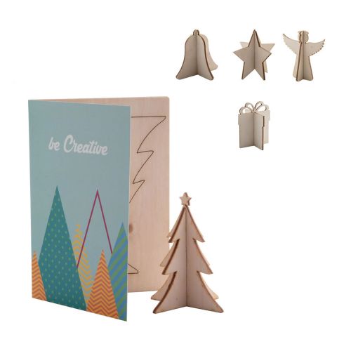 CREAX - Christmas card, snowflake