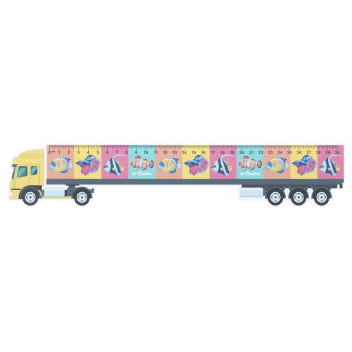 TRUCKER 30 - 30 cm ruler, truck