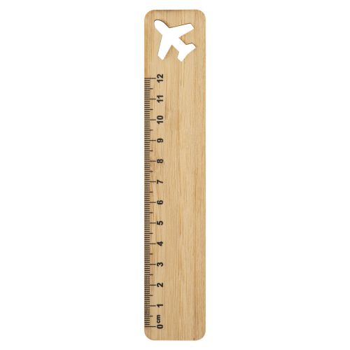 ROOLER - bamboo ruler, airplane