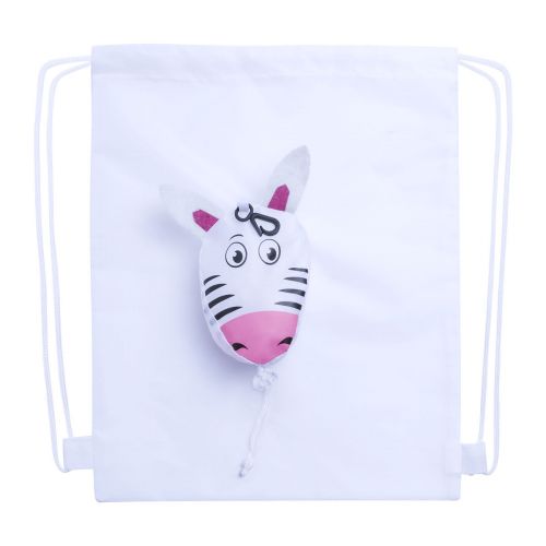 NOAH - drawstring bag, zebra