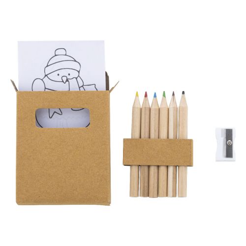 JOLABLY - Christmas colouring set
