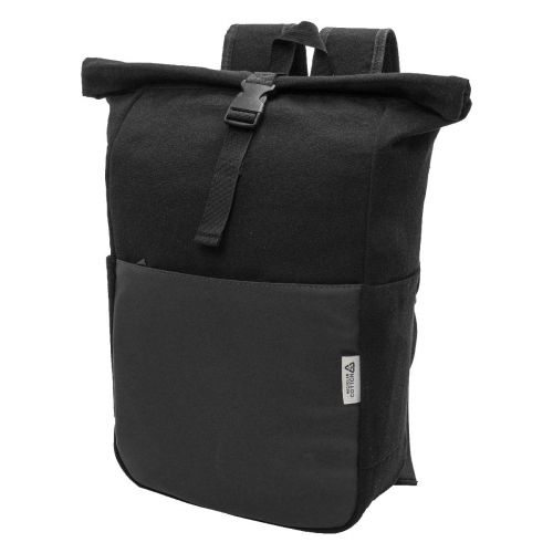 BLAKKAN BACK - recycled canvas backpack