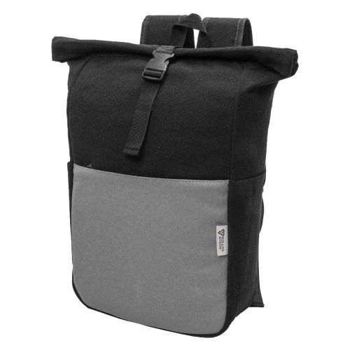 BLAKKAN BACK - recycled canvas backpack