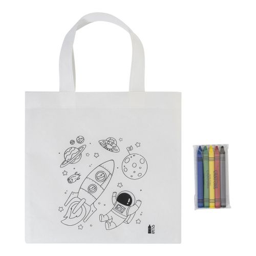 SPACOLO - RPET colouring shopping bag