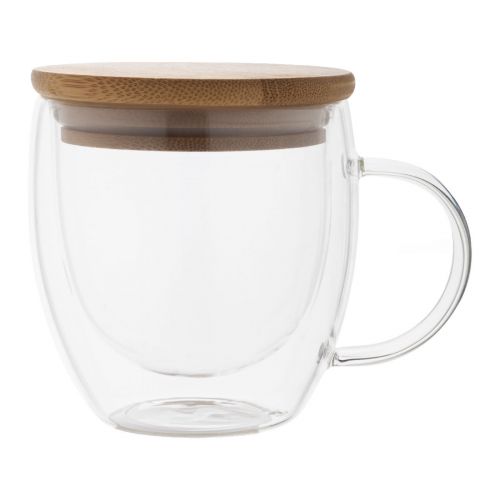 GROBINA MINI - glass thermo mug