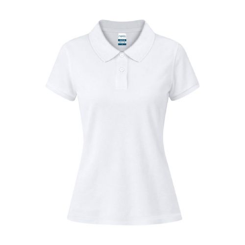 KOUPAN - Women White Polo Shirt