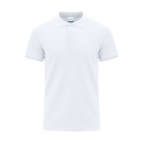 CHAPLIN - Adult White Polo Shirt