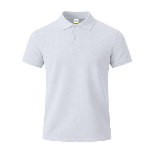 CHARLES - Kids White Polo Shirt