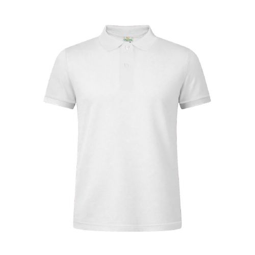 MPS180 - Adult White Polo Shirt "keya"