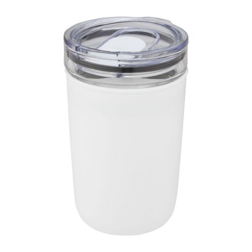 BELLO - 420 ml glass tumbler with recycled plastic outer wall