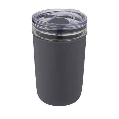 BELLO - 420 ml glass tumbler with recycled plastic outer wall