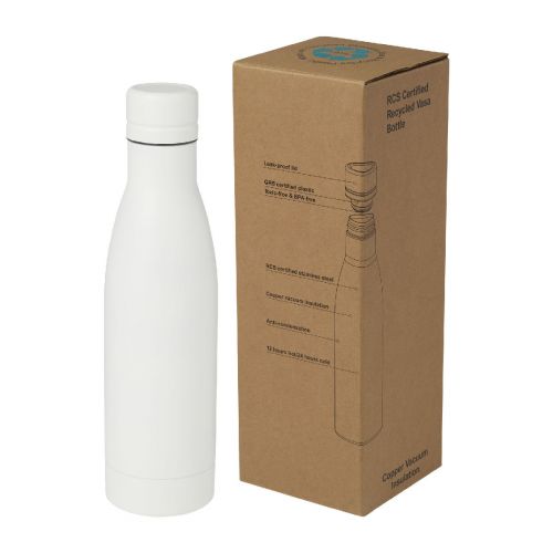 VASA - 500 ml RCS certified recycled stainless steel copper vacuum insulated bottle