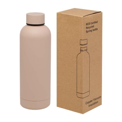 SPRING - 500 ml RCS certified recycled stainless steel copper vacuum insulated bottle