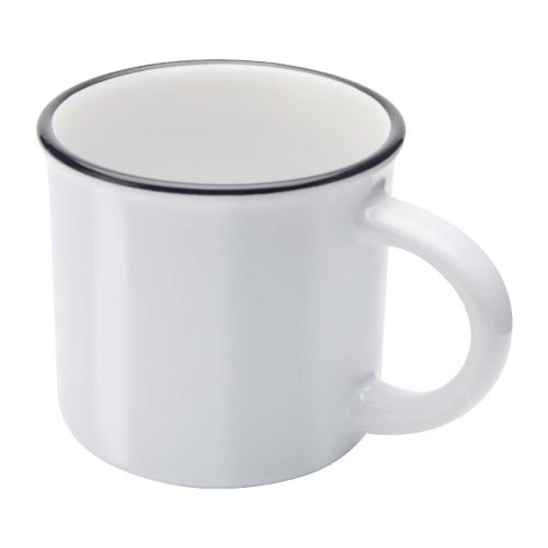 BARI - 240 ml ceramic mug with glossy finish