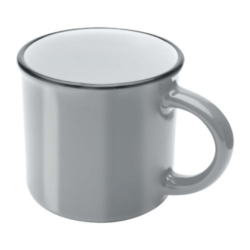 BARI - 240 ml ceramic mug with glossy finish