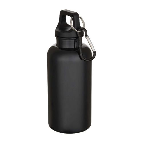 OREGON - 750 ml RCS certified single wall stainless steel water bottle with carabiner
