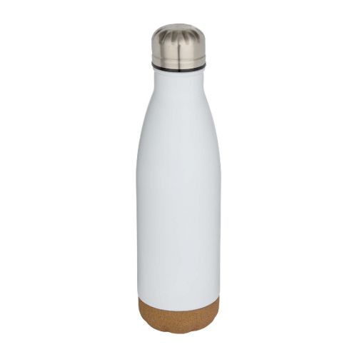 COVE - 500 ml double wall vacuum insulated stainless steel water bottle with cork details
