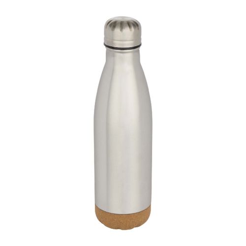 COVE - 500 ml double wall vacuum insulated stainless steel water bottle with cork details