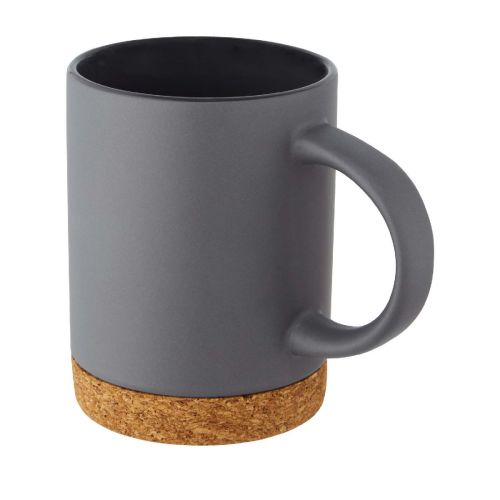 NEIVA - 425 ml ceramic mug with cork base