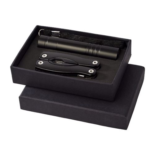SCOUT - multi-function knife and LED flashlight set