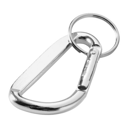 TIMOR - RCS recycled aluminium carabiner keychain