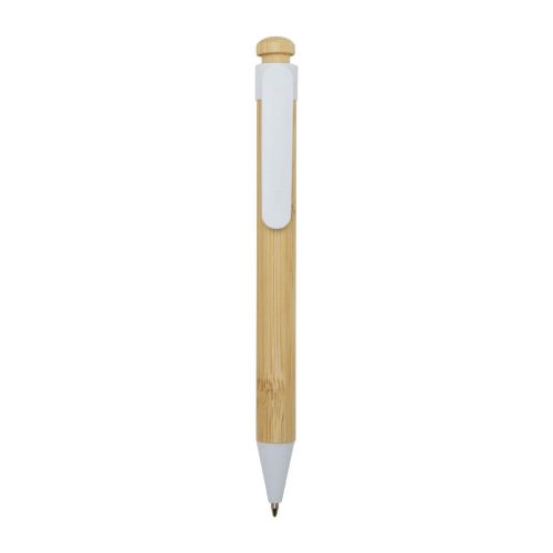 RATTAN - bamboo and recycled plastic ballpoint pen (black ink)