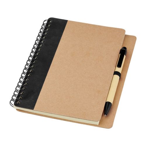 PRIESTLY - recycled notebook with pen