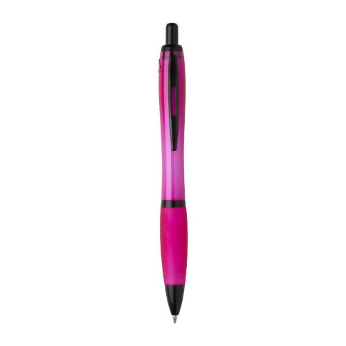 NASH - recycled plastic ballpoint pen with black trims (black ink)