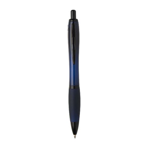 NASH - recycled plastic ballpoint pen with black trims (black ink)