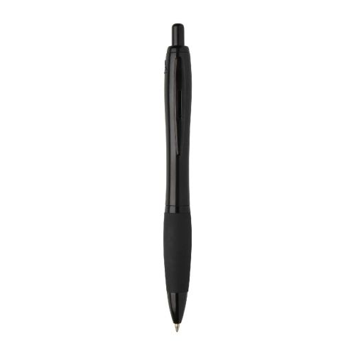 NASH - recycled plastic ballpoint pen with black trims (black ink)
