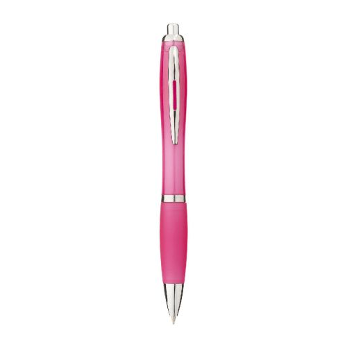 NASH - ballpoint pen with coloured barrel and grip (black ink)
