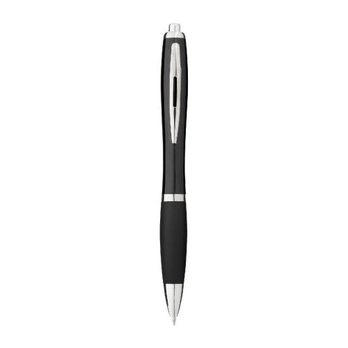 NASH - ballpoint pen with coloured barrel and grip (black ink)