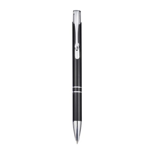 MONETA - aluminium click ballpoint pen (blue ink)