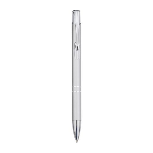 MONETA - aluminium click ballpoint pen (blue ink)