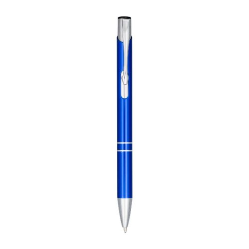MONETA - anodized aluminium click ballpoint pen (blue ink)