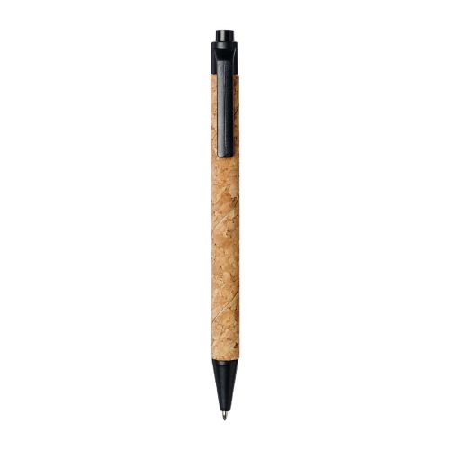 MIDAR - cork and wheat straw ballpoint pen (black ink)