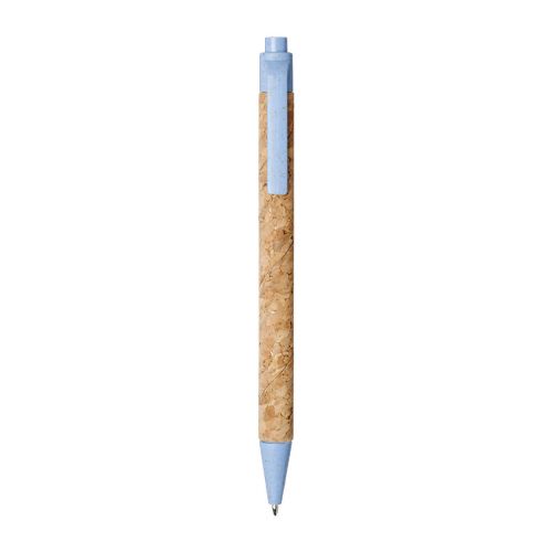 MIDAR - cork and wheat straw ballpoint pen (black ink)